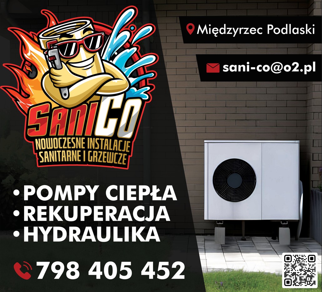 instalacje sanitarne MIĘDZYRZEC PODLASKI